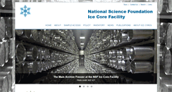 Desktop Screenshot of icecores.org